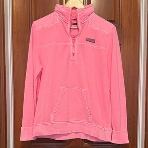 Vineyard Vines Women's Coral Cowl Neck Sweater